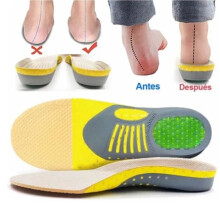 Mxzzand corrective insole, breathable and shock-absorbing massage orthopedic insoles, foot beauty insole