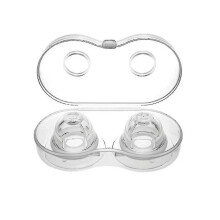 Niplette Set Of 2 Invisible Suction Cups for Flat And Inverted Corrector - Made Of Food Grade Silicone - 100% Silicone-hy