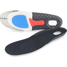 5 Pairs of Gel Insoles, Orthopedic, Breathable Gel Insoles for Heel Spurs, Sports Work Shoes