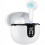 Auricolari wireless Bluetooth 5.3 con microfono, 40 ore di autonomia, display a LED, impermeabili IPX5, compatibili con iPhone e Android (bi 1
