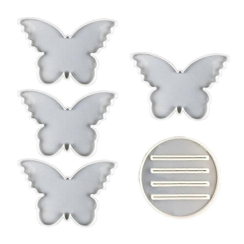 Coaster with Storage Rack Mold Silicone Jewelry Tray Epoxy Resin Casting Mold