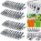 IDMARKET 40 stainless steel clothespins, unbreakable, durable, rust-resistant 1