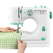 Elektronische naaimachine - 12 instelbare steken - multifunctioneel en draagbaar