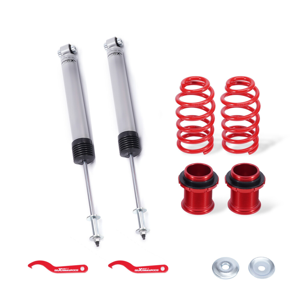 Maxpeedingrods Rear Coilovers Kit For Vw Golf Mk7 1.6 2.0 Tdi Gtd 1.8 Tsi Hatchback 5G