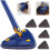Telescopic Triangular Mop with 360 Rotating Design, Automatic Water Removal Function, Cleaning Tool, + 4 Wipes 1