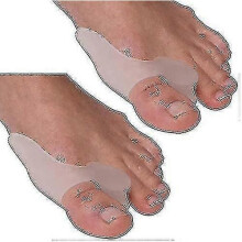 3 Pairs X Gel Bunion Corrector Toe Protectors Straightener Separators Toe Spreader (6 Pcs)