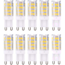G9 LED Lamp Bulbs, Warm White 3000K 5W G9 LED Light Bulb, not dimmable, pack of 10
