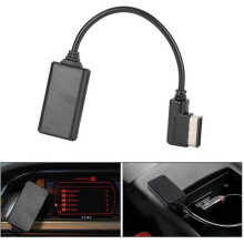 Bluetooth 5.0 AUX-adapter, muziekinterface-adapter, Bluetooth-audiokabel voor in de auto, geschikt voor AMI, MMI en MDI