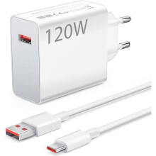 Γρήγορος φορτιστής 120W με καλώδιο USB-C 1m για Redmi Note 11, 11s, 13 Pro, φορτιστής Turbo για Xiaomi