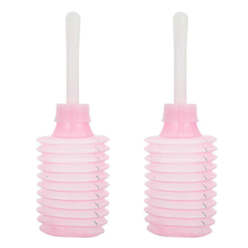 12pcs Disposable Vaginal Private Part Cleaner Multi-functional Vaginal Douche (pink)