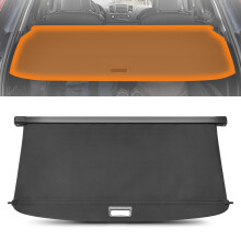 Black Cargo Cover Parcel Shelf for Mercedes GLC X253 2015-2021 A2538109002