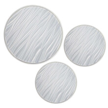 Diy Crystal Epoxy Mold, Big Wave Fruit Tray Epoxy Resin Mould Coaster Tea Plate Silicone Mold Home Decor for Hand Crafts