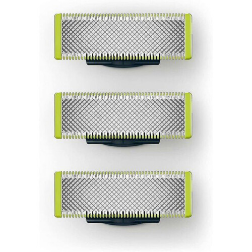 3 replacement blades for Philips OneBlade razor