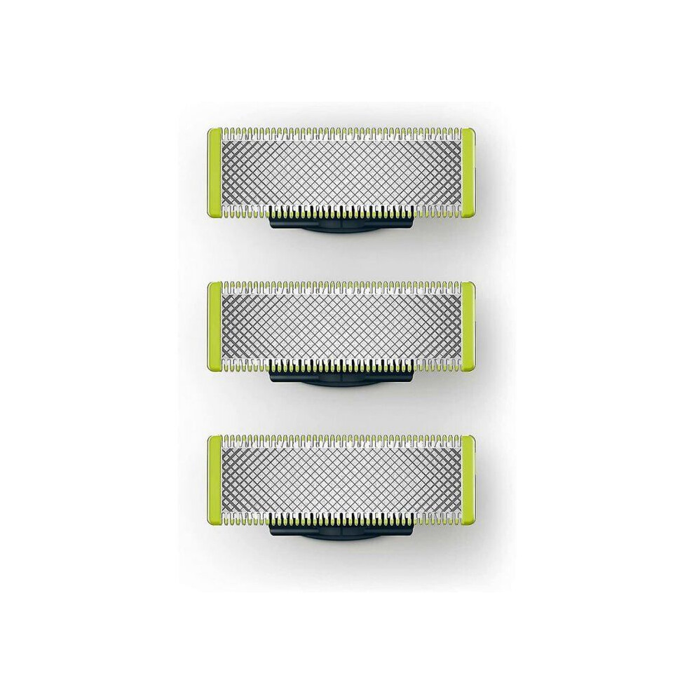 3 replacement blades for Philips OneBlade razor