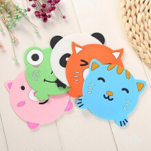 Kitchen Decor Accessories Animal Cartoon Coasters Silicone Cup Drink Coffee Cup Mat Easy To Clean Placemats Tea Pad Table Pad