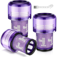 Filtres HEPA pour aspirateur Dyson V12 Detect Slim Absolute, accessoires de rechange pour aspirateurs Dyson V12, lavables, référence 97