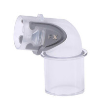 1pc Replacement Fx Elbow compatible with Resmed Mirage Swivel Cpap Tubing Cushion Connector S2024123014063