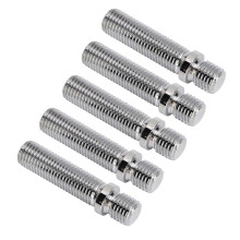 20pcs Extended Wheel Conversion Stud 58mm Length 41mm Shank Steel Cold compatible withged compatible with Cars M12x1.25 to M12x1.5