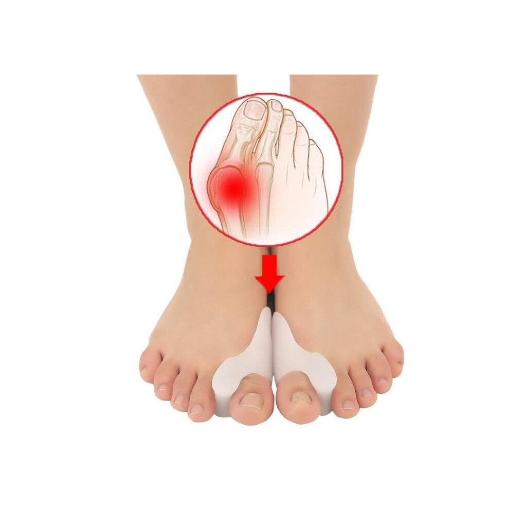 Silicone Gel Bunion, Big Toe Separator, Foot Pain Relieves, Hallux Valgus Correction TS1103