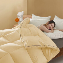 Qocolhg Queen Quilt Yellow Microfiber 90x90 in