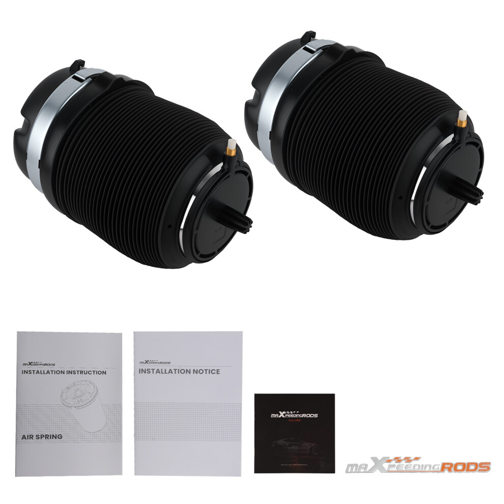 2x Front Air Suspension Spring Bags For Mercedes M GL Class W164 X164 1643206013 - Image 4