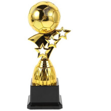 Fußball-Weltmeisterschaftspokal, Goldener Ball, Kreatives Design, Turnierauszeichnung, Gewinner, Wiederverwendbar, 9,04 x 2,95 x 2 cm, TROPH