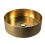 RAK Ingot Round Countertop Basin Includes Matching Waste Gold 1