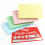Silvine 6x4 Assorted Colour Flash Cards - Lined (100 Record Cards) 4 Colours for Study, Presentations and Notes 1