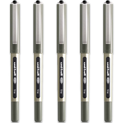 Uni-Ball Uni-Ball Eye Fine Rollerball Pens, black