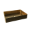 RAK Ingot Rectangular Countertop Basin Gold 1