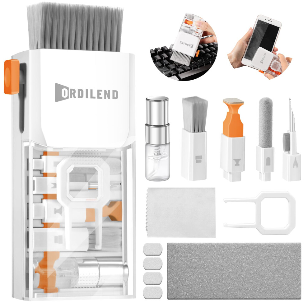 Keyboard Cleaner Laptop Cleaning Kit, All-In-One Keyboard Cleaning Kit, Laptop Cleaner Tool For Macbook Ipad Iphone Computer, Portable Electronics Br 60552501