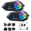 x Motorrad-Intercom-Kit Bluetooth 5.4 Dual-Chip Audio-Multitasking Motorrad-Kommunikationssysteme, 500M Kommunikationssystem 1