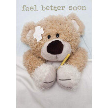 Piccadilly Greetings Traditional Occasion Card Get Well - 7 x 5 inches