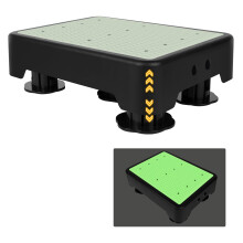 Adjustable Step Stool for Adults, Noctilucent Bed Step Stools, 250KG Capacity Anti Slip Step Platform Indoor and Outdoor for Seniors