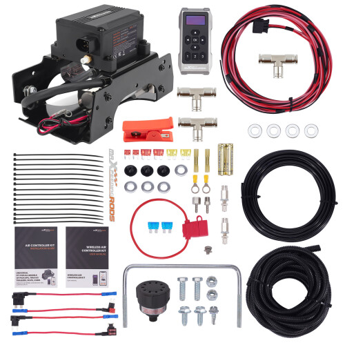 Wireless Universal Air Suspension Compressor Kit for Motorhome Pickups Campervan