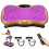 EVOLAND Vibration Plate Exercise Machine, Vibration Fitness Trainer with Bluetooth Speaker 5 Program Modes 2 Resistance Bands 1