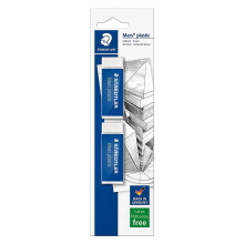 STAEDTLER 52650BK2DA - Mars Plastic Eraser (Pack of 2)