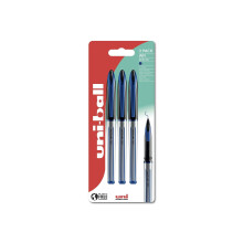 uni-ball UB-188-L Rollerball Pens. Premium 0.7mm Medium Nib for Super Smooth Handwriting. Writes Like a Fountain Pen. Fade and Water Resistant Liquid