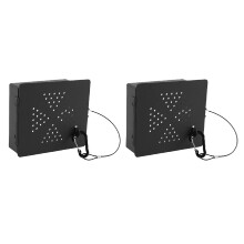 Endkappe der Stoßstange aus Kohlenstoffstahl für Wohnmobil 11,4 x 12,7 x 3 cm