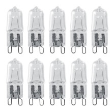 G9-Glühbirne – Umweltfreundlich – 10er-Pack – Warmweiß – 40 W – Halogen – 3000 Stunden Lebensdauer