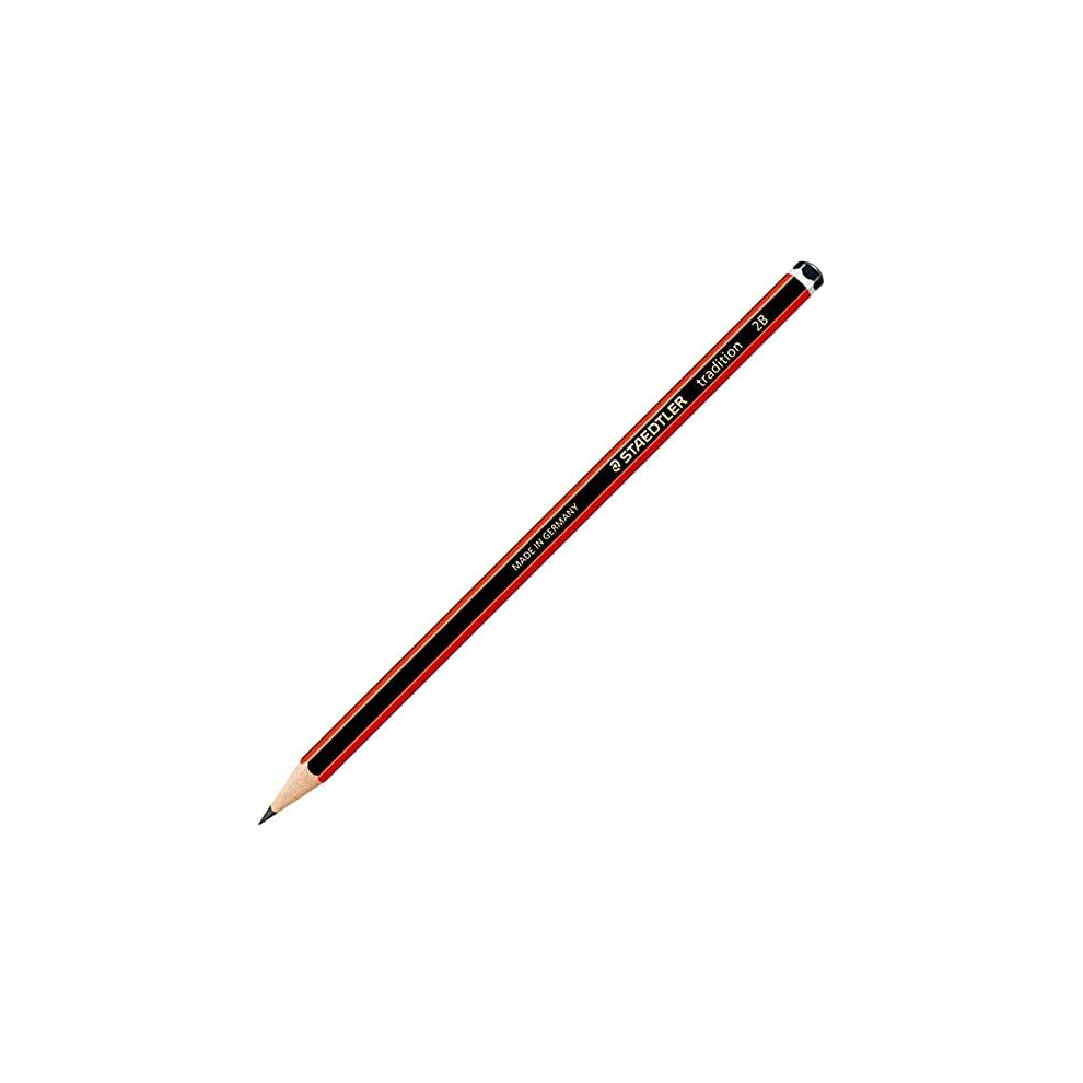Staedtler Tradition Pencils, School, Drawing, Sketching - 2B - Pack Of 6