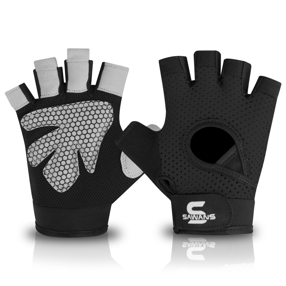 Photos - Other Trainers SAWANS Gym Gloves Men and Women | Best Gym Glove for Workout & Training, Weight lifting Gloves with Wrist Support, Non-Slip