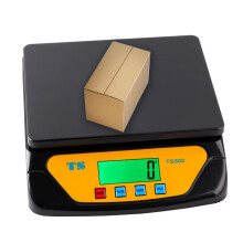 Postal Scale Shipping Scale, Accurate Digital 30kg 66lb/1g 0.1oz Back-Lit LCD Display, Digital Scale for Packages, Letters, Food g/oz/lb/kg/tl/ct Con