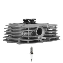 Cylinder Head & Spark Plug For Honda Rancher 350 TRX350 12200-HN5-670 New