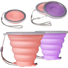 2025 Latest Model 2 Pack Collapsible Cup, Silicone Collapsible Travel Cup