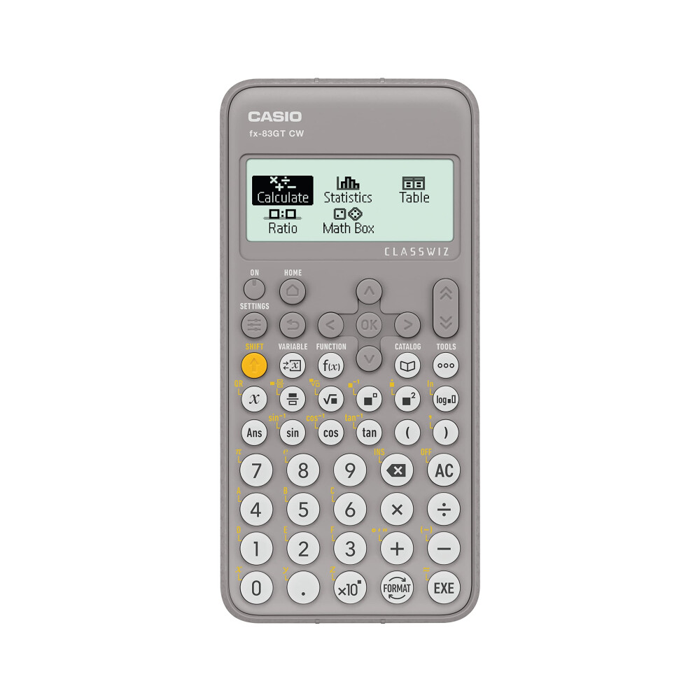 Casio Fx-83Gtcw Scientific Calculator Grey