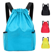 Didiseen Drawstring Bag Waterproof Swim PE Bag Unisex Large Sports String Backpack Oxford Fabric Gym Sack for School Travel Swimming Holidays