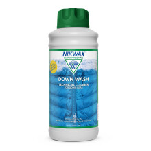 Nikwax DOWN WASH 1L, Technical Cleaner for Down Gear, Insulated Clothing, Sleeping Bags, Bedding, Cleans Effectively, Enhances Water Repellency and M