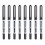 Uni-Ball uni-ball EYE 0.5mm Micro Tip Rollerball Pen - Black (Pack of 8) 1