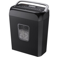 Bonsaii 6 Sheet Cross Cut Paper Shredder, Compact Shredder for Home & Small Office Use, Shreds Credit Cards, Staples, and Clips
